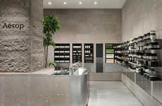 Volcanic Beauty Shop Interiors