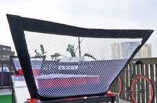 Ball-Catching Beer Pong Nets