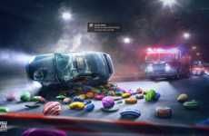 Gaming-and-Driving Caution Ads