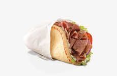 Greek-Themed Pita Sandwiches