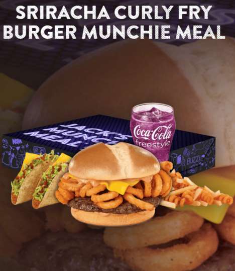 French Fry-Topped Burgers