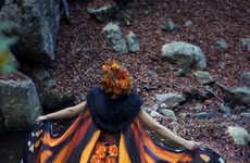 Butterfly Wing Scarves