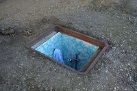Abandoned Manhole Art Image 2