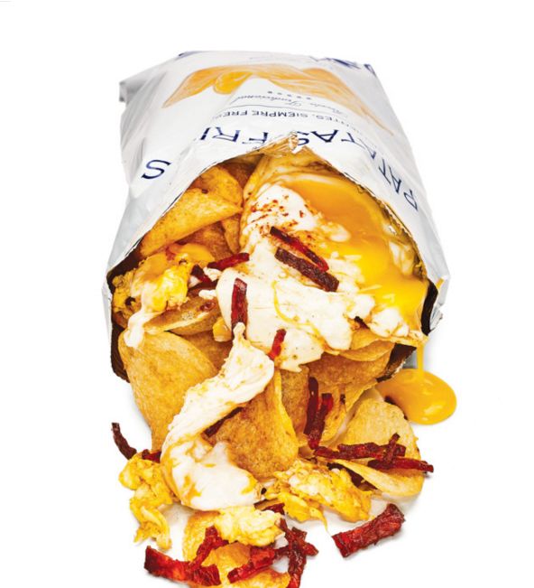 Handheld Fried Egg Breakfasts