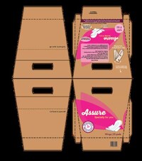 Discreet Sanitary Napkin Packaging Image 5
