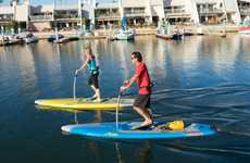 Stand-Up Aquatic Pedal Boards