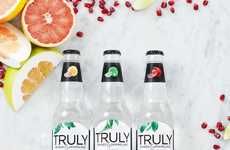 Boozy Sparkling Water Beverages