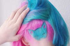 Vibrant Cat Hairstyles