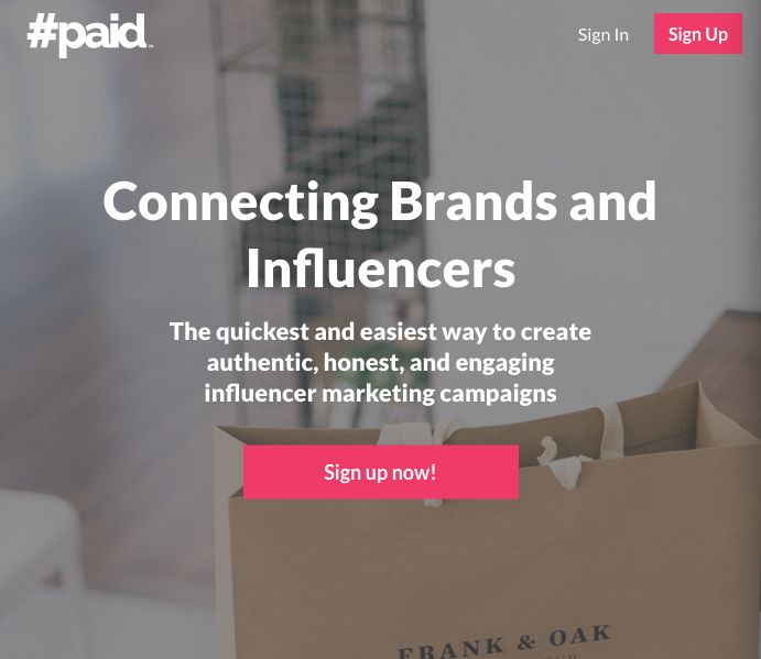 Influencer-Connecting Brands