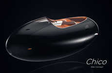 Futuristic Hover Bikes