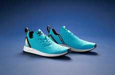 Perforated Asymmetrical Sneakers