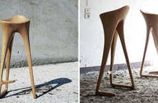 Curved Singer Stools