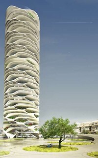 Visionary Fluid Skyscrapers Image 3