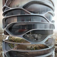 Visionary Fluid Skyscrapers Image 7
