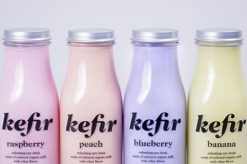 Pastel-Hued Dairy Concepts