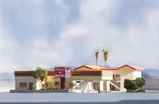 Miniature Motel Dioramas