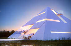 Triangular Transparent Abodes