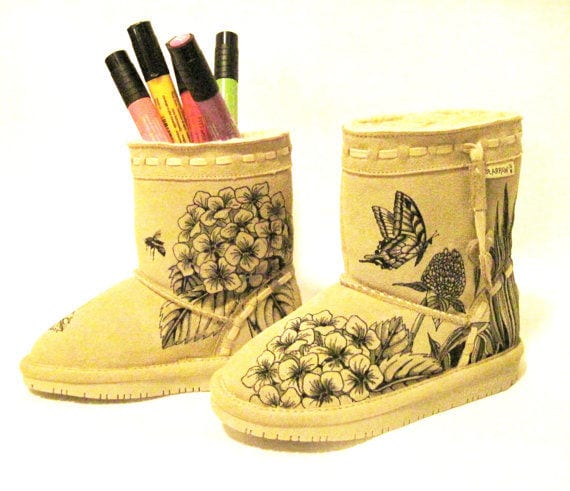 Children's Color-In Boots