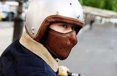 Pollution-Filtering Motorcycle Masks