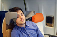 Supportive Airplane Head Rests