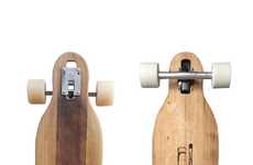 Upcycled Wine Barrel Longboards