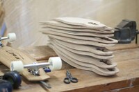 Upcycled Wine Barrel Longboards Image 7