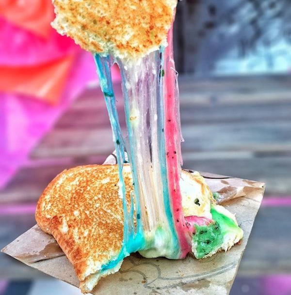 Technicolor Grilled Sandwiches