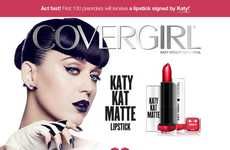 Celebrity-Branded Lipstick Collections