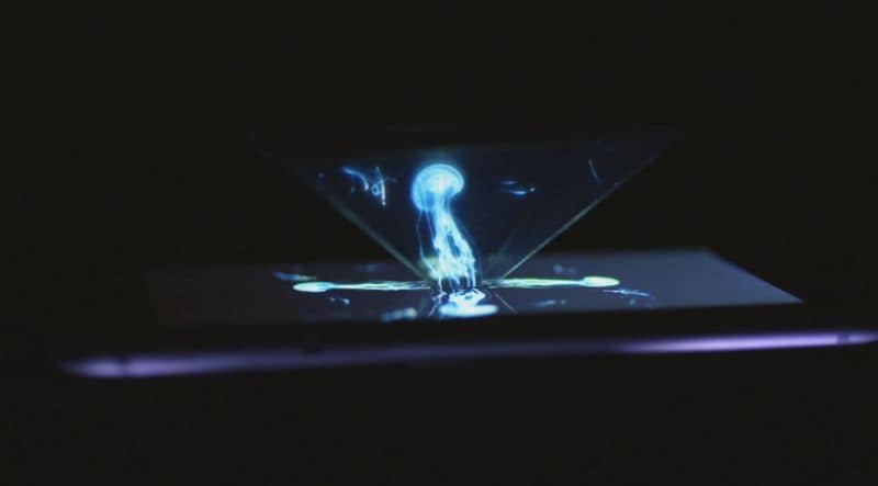 Holographic Magazine Ads