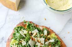 Caesar Salad Pizzas