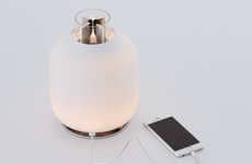 Phone-Charging Lamps