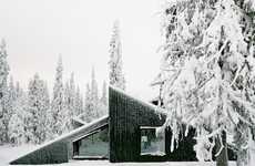 Ski Jump Cabin Designs