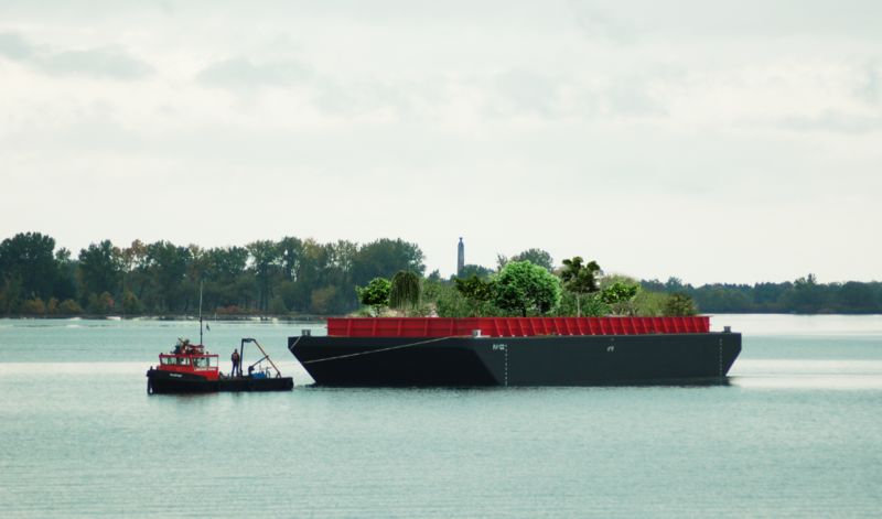 Floating Urban Forests