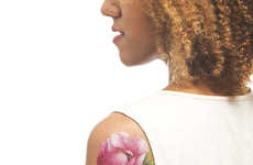 Scented Floral Tattoos