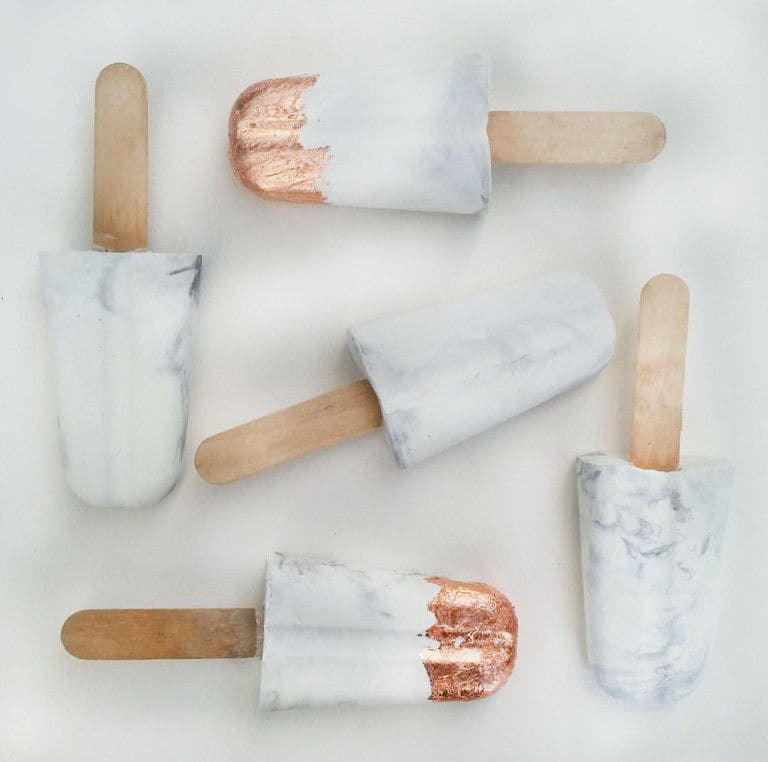 Decorative Concrete Popsicles