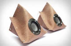 Recycled Leather Speakers