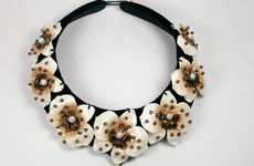 Gilded Paper Jewelry
