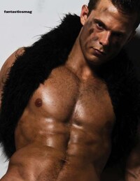 Butch Men in Delicate Baroque Fashion Image 5