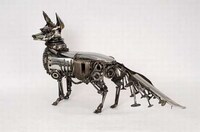Retro Art From Old Car Parts Image 3