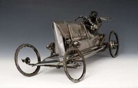 Retro Art From Old Car Parts Image 4