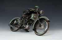 Retro Art From Old Car Parts Image 5