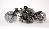 Retro Art From Old Car Parts Image 7