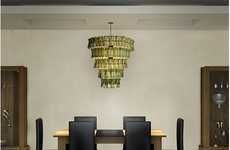 Lighting Made From Cash