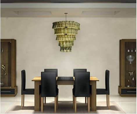 Lighting Made From Cash