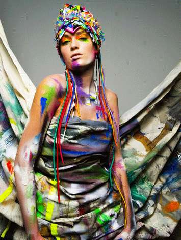 Rainbow Eyelashes Image 2