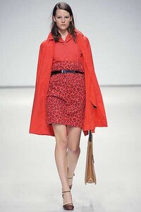 Red Runway Fashion Image 3