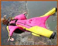 Wingsuit Base Jumping Image 2