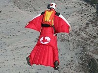 Wingsuit Base Jumping Image 3