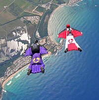 Wingsuit Base Jumping Image 4
