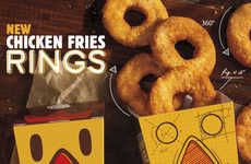 Ring-Shaped Chicken Fries